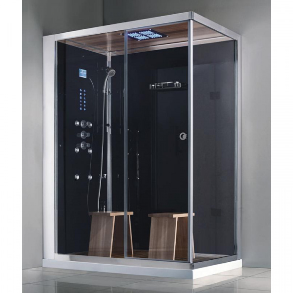 Душевая кабина Grande Home WS141-2L/S6/BB 150x90 L фото