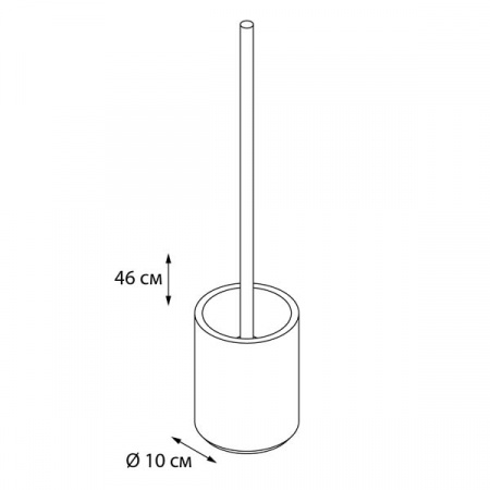 Ершик для туалета Fixsen Coin FX-250-5 фото
