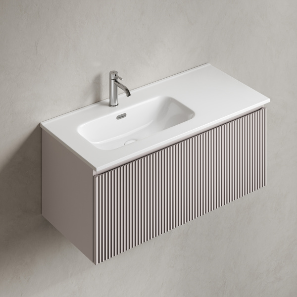 Тумба под раковину Sancos Snob R 1.0 SNR1.0100LSM Doha Soft фото