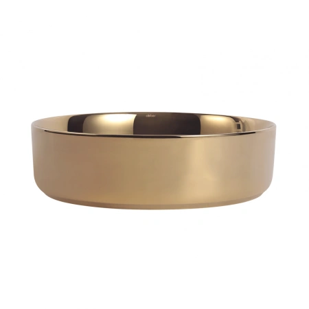 Накладная раковина Abber Bequem AC2109GG 40x40 золото фото