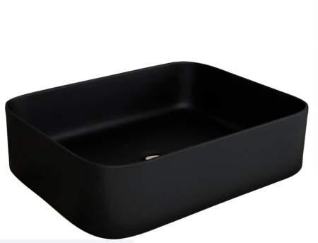 Накладная раковина Esbano Astanes ESRNASTAMB 50x39 черная матовая фото
