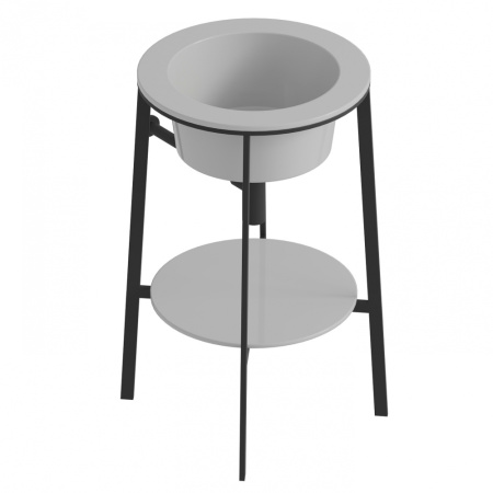 Консоль с керамической раковиной Abber Bequem AC2130 фото