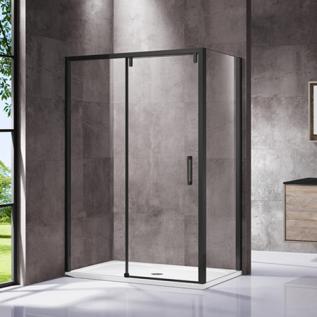 Душевой уголок Vincea Lugano VSR-1L9012CLB 120x90 фото