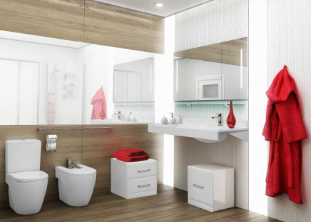 Подвесная раковина Акватон Отель 120 1A70103NOT01R фото