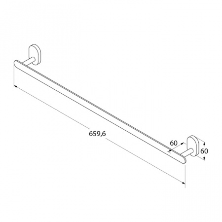Полотенцедержатель Iddis Mirro Plus MRPSB10i49 фото