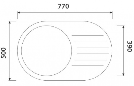 Мойка кухонная Kaiser KGM-7750-G серый фото