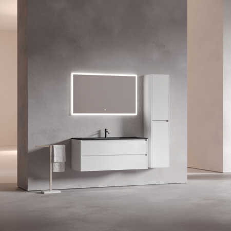 Тумба под раковину Sancos Libra LB120-1W белая фото