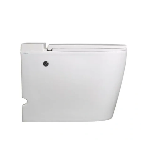 Унитаз приставной с импульсным смывом Abber Bequem AC1114P с сиденьем микролифт фото