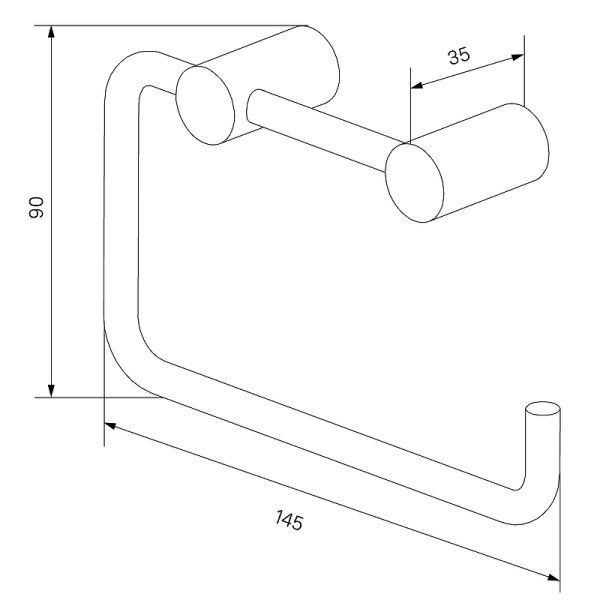 Держатель туалетной бумаги Iddis Petite PETG000i43 матовое золото фото