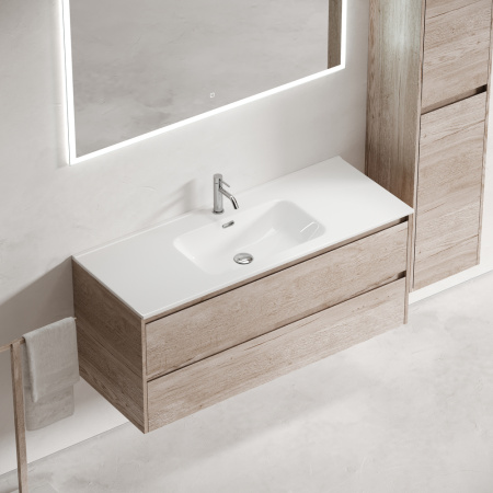 Тумба под раковину Sancos Libra LB120-1EG дуб галифакс натуральный фото