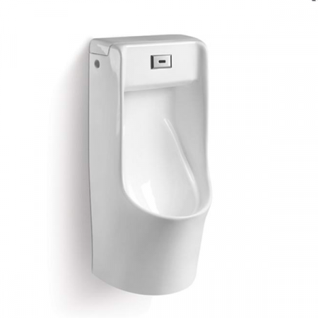 Писсуар сенсорный CeramaLux Х529S слив в пол фото