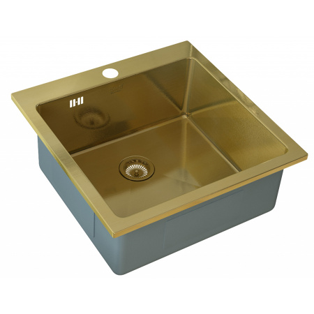 Мойка кухонная Zorg Inox Pvd SZR-51 BRONZE фото