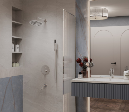 Душевая система скрытого монтажа Vincea Villa VSFW-1VL3CH хром фото