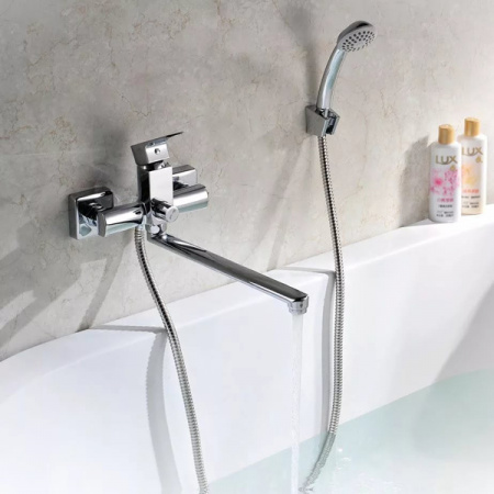 Смеситель для ванны с душем Lemark plus Factor LM1651C фото