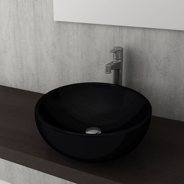 Накладная раковина Bocchi Roma 1119-005-0125 черная фото