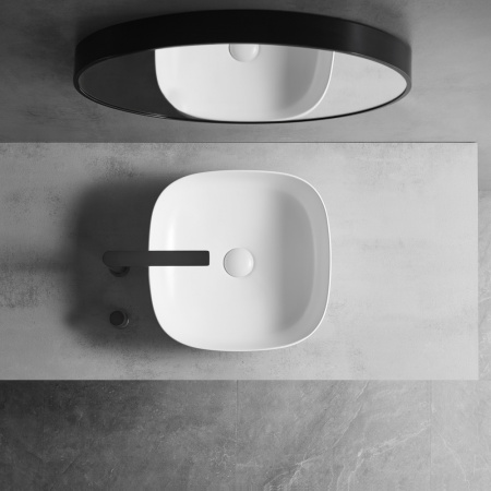 Накладная раковина Abber Bequem AC2123 42x42  фото