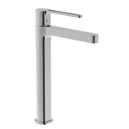Высокий смеситель для раковины Vincea Rondo VBF-1R2CH хром фото
