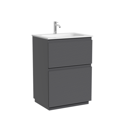 Тумба под раковину Sancos Folk Floor FL60FGS Grey soft фото