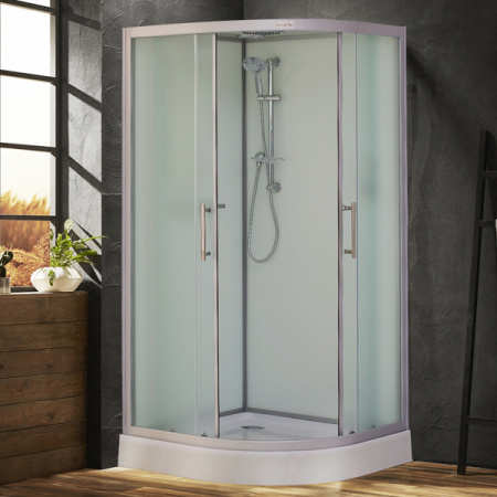 Душевая кабина Esbano ESKB80CR (со стеклянной крышей) фото