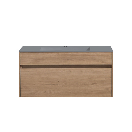 Тумба под раковину Vincea Chiara VMC-2C100NO N.Oak 100 см фото