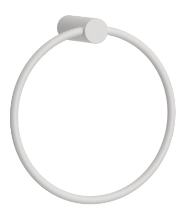 Полотенцедержатель кольцо Kaiser Vita KH-3243 белый матовый фото