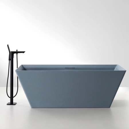 Ванна из искусственого камня Abber Berlin AM9912G 170x75 серая фото