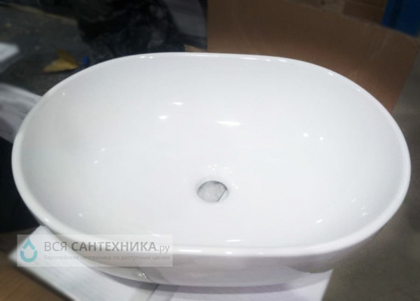 Накладная раковина CeramaLux N 9026В 47,5х34 фото