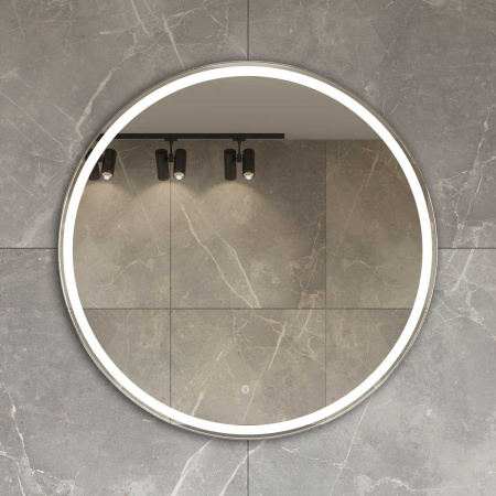 Зеркало сенсорным выключателем и диммером Vincea VLM-3DE800 80x80 фото