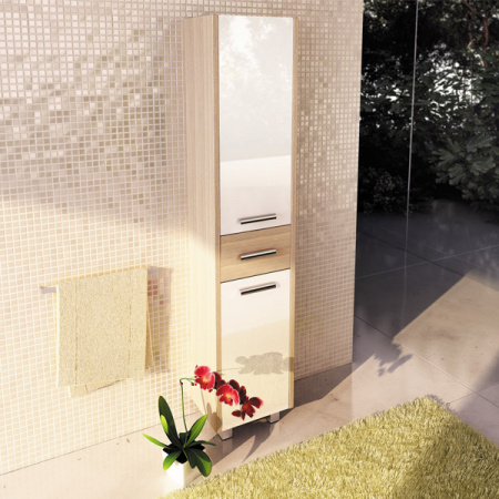 Шкаф-пенал Comforty Тулуза-40 сосна лоредо фото