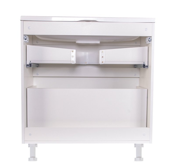 Тумба под раковину Style Line Бергамо мини 90 СС-00002361 белая фото