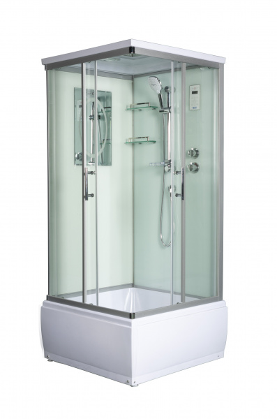 Душевая кабина Weltwasser WW500 Aller 903 90x90 с крышей/с пультом фото