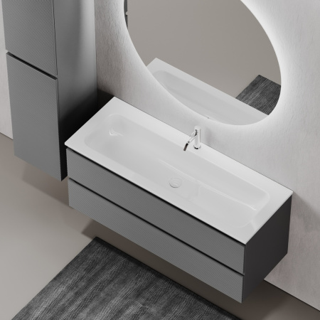 Тумба под раковину Sancos Folk FL120GS Grey soft фото