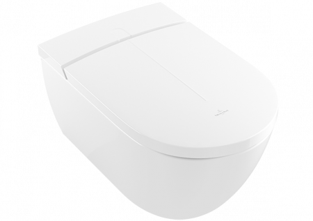 Подвесной унитаз с функцией биде Villeroy & Boch ViClean V0E100R1 фото