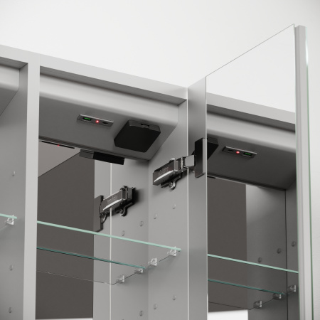 Зеркало-шкаф с подсветкой Sancos Evoke SC8080 80x70 фото