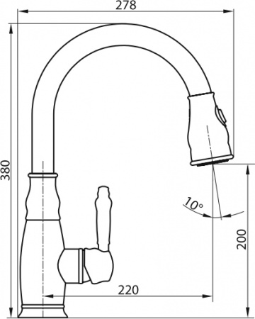 Смеситель для кухни Elghansa Kitchen 5652686 фото