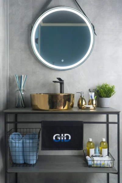 Накладная раковина GID Luxe Line D1342h015 40х40 фото