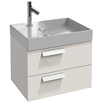 Тумба с раковиной Jacob Delafon Rythmik EB1301-G1C 60 см белая Тумба с раковиной Jacob Delafon Rythmik EB1301-G1C 60 см белая