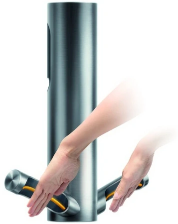 Сушилка для рук Dyson Airblade 9kJ HU03 нержавеющая сталь 314696-01 фото