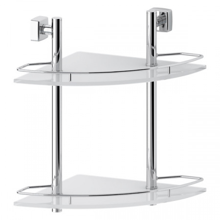 Полка угловая с ограничителем двойная FBS Esperado ESP 072 28 см фото