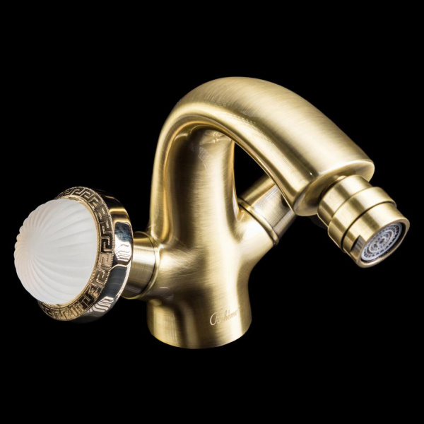 Смеситель для биде двухвентильный Boheme Satine 316-ST фото