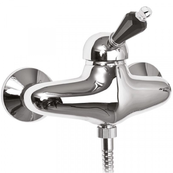 Смеситель для душа Cezares Vintage VINTAGE-DM-01-Sw-N хром/swarovski Nero фото