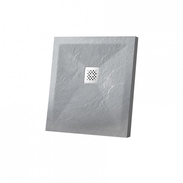 Поддон для душа Vincea VST-4SR9090G 90x90 серый фото