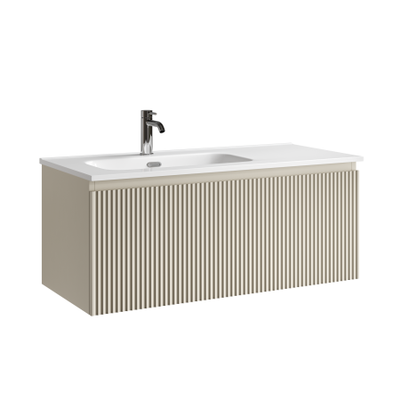 Тумба под раковину Sancos Snob R 1.0 SNR1.0100LCE Beige Soft фото