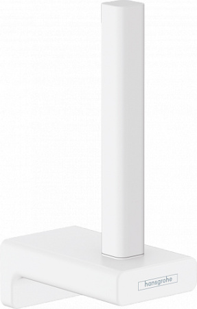 Держатель запасного рулона туалетной бумаги Hansgrohe AddStoris 41756700 белый матовый фото