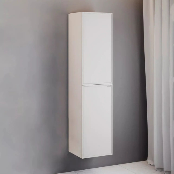 Шкаф-пенал Comfortу Мадрид-40 00-00017873 белый матовый фото