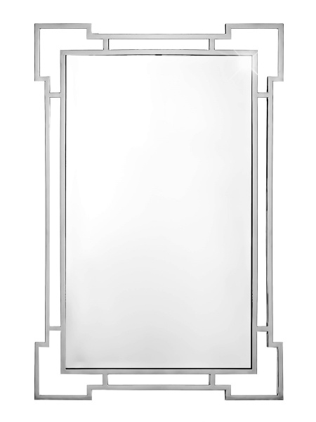 Зеркало в металлической раме Art-Zerkalo Kitech MD1119ST 71x107 фото