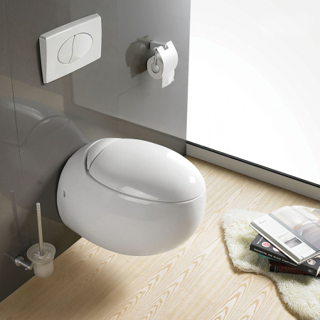 Унитаз подвесной GID Tr2190 (821B) с сиденьем soft close фото