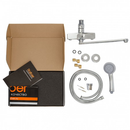 Смеситель для ванны с душем Raiber Comfort R4502 фото