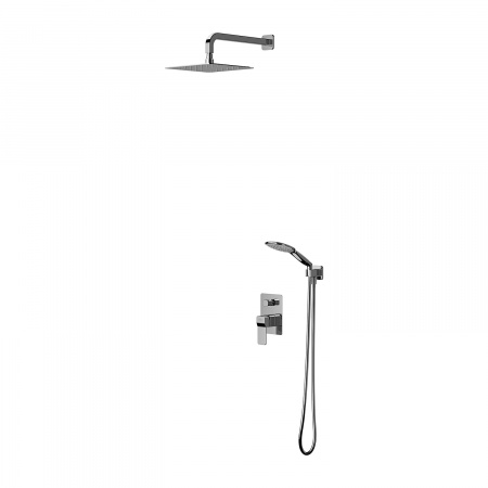 Душевая система для скрытого монтажа Omnires Slide SYSSL10CR хром фото