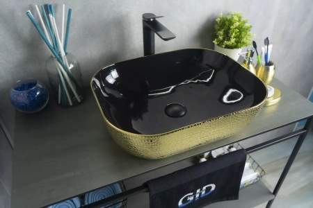 Накладная раковина GID Luxe Line D1302H022 50,5х40,5 фото